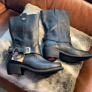 Harley-Davidson® Women's Bristol Motorcycle Boots. US size 11, EU 43